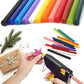 Bâtons de Colle Thermofusible Colorés – Adhésifs Haute Qualité pour Pistolet à Colle – DIY, Réparations et Loisirs Créatifs