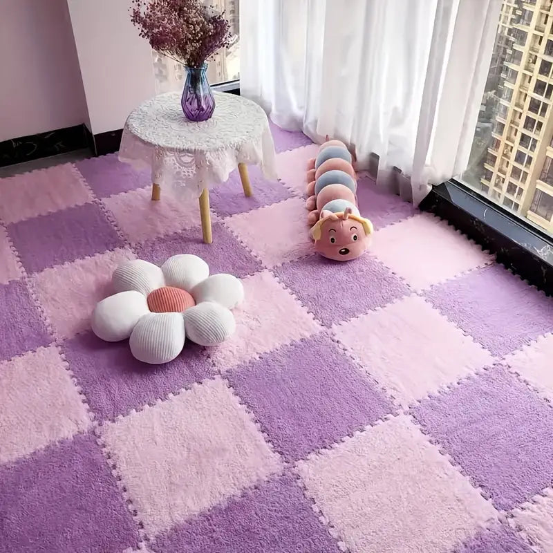 Tapis puzzle en mousse doux antidérapant – Sol sécurisé et décoratif pour chambre bébé