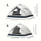 Tente de camping automatique 2-4 personnes – Installation rapide et imperméable pour randonnée et bivouac