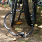 Antivol Pliable pour Vélo – Serrure de Sécurité Compacte et Résistante en Acier avec Clé