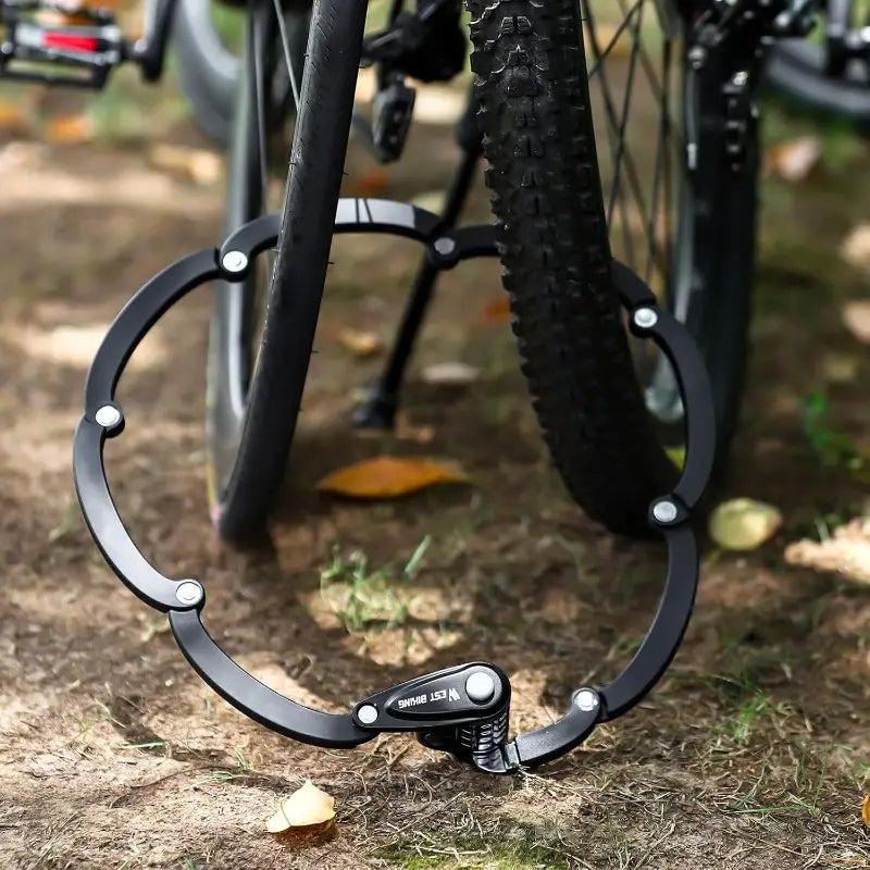 Antivol Pliable pour Vélo – Serrure de Sécurité Compacte et Résistante en Acier avec Clé