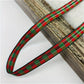 Ruban à carreaux rouge et vert – Décoration festive pour emballage cadeau, bricolage et créations de Noël