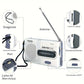 Radio Portable AM/FM à Piles avec Antenne Télescopique – Poste Radio de Poche Compact pour Voyage et Extérieur