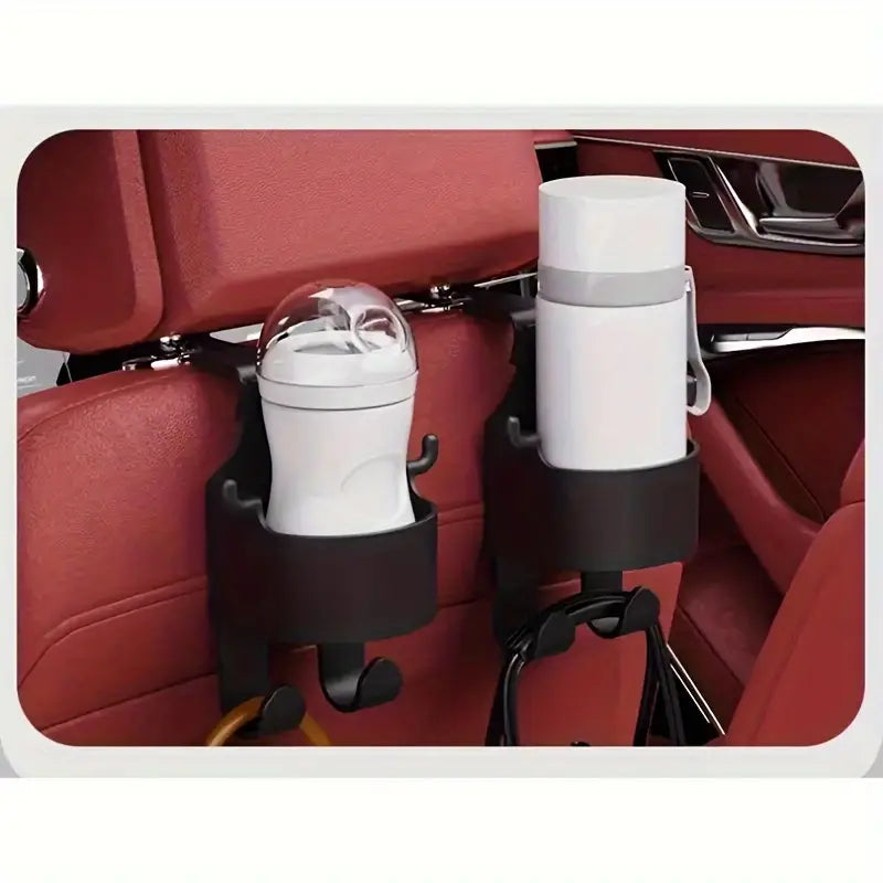 Support Téléphone Voiture Multifonction – Porte-Gobelet et Support Smartphone pour Siège Arrière