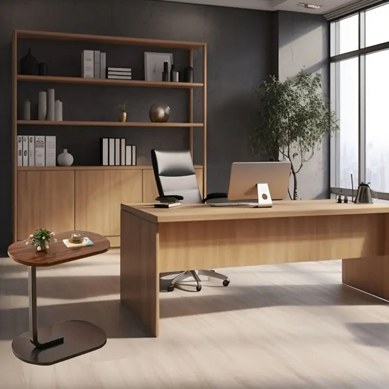 Table d'Appoint en Bois Design – Petite Table de Bureau ou Tablette Latérale pour Salon et Chambre