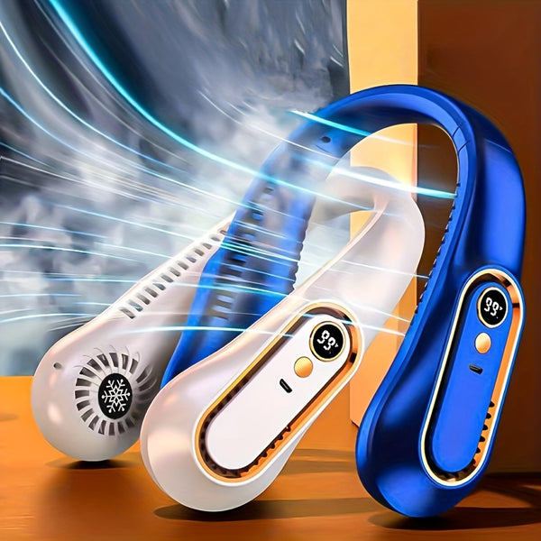 Ventilateur Portable Tour de Cou USB Rechargeable