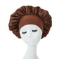 Bonnet Satin de Nuit Anti-Frisottis – Protection Cheveux Bouclés, Lisses ou Crépus – Large Bandeau Confortable – Plusieurs Coloris