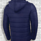 Fat Brother Plus Size Homme Extérieur Coupe-Vent Épaissi Chaud