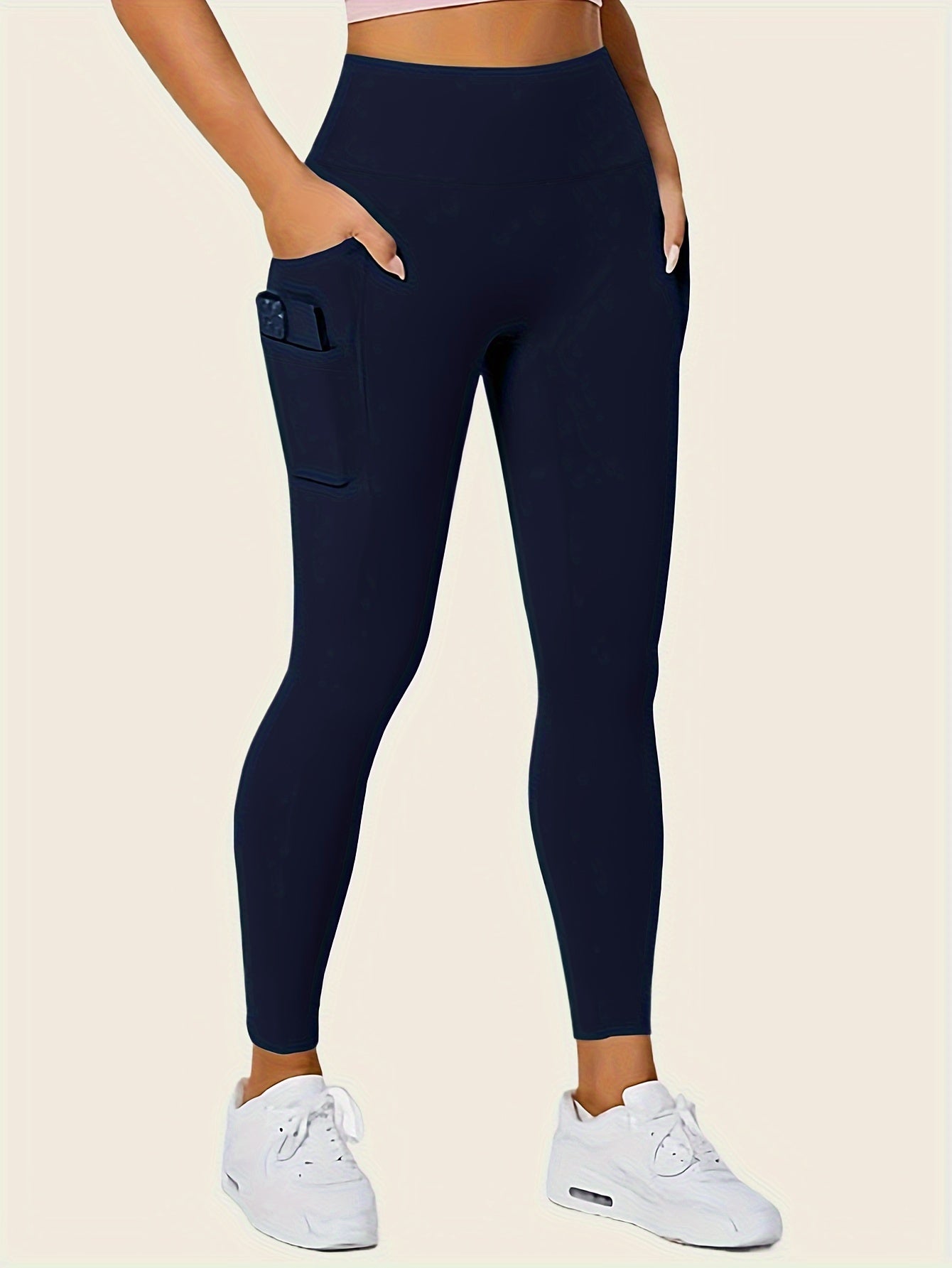 Leggings de yoga poche à ligne ciblée pour un développement