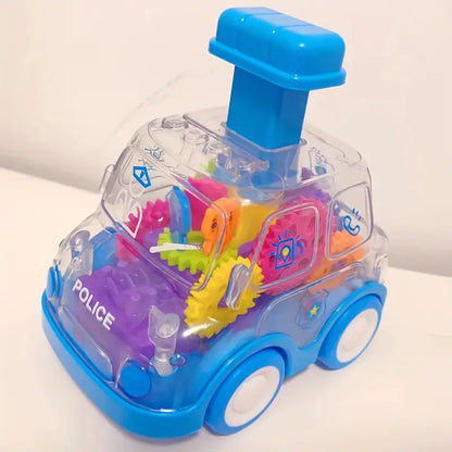 Voiture Éducative à Engrenages Colorés – Jouet d’Éveil Interactif et Ludique pour Bébé