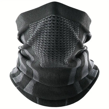 Cache-cou homme hiver respirant – Masque tour de cou sport et moto anti-froid