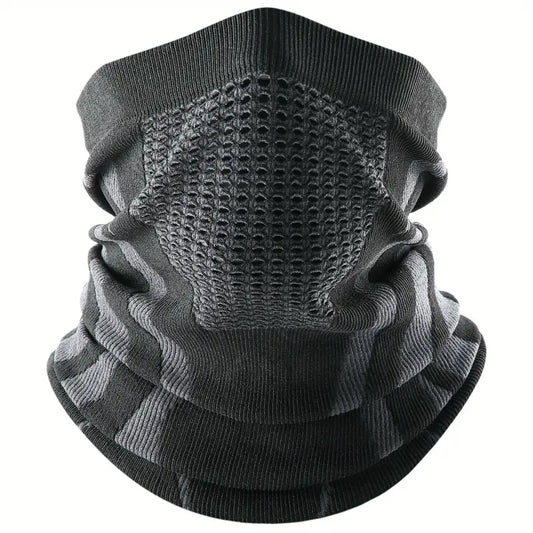 Cache-cou homme hiver respirant – Masque tour de cou sport et moto anti-froid