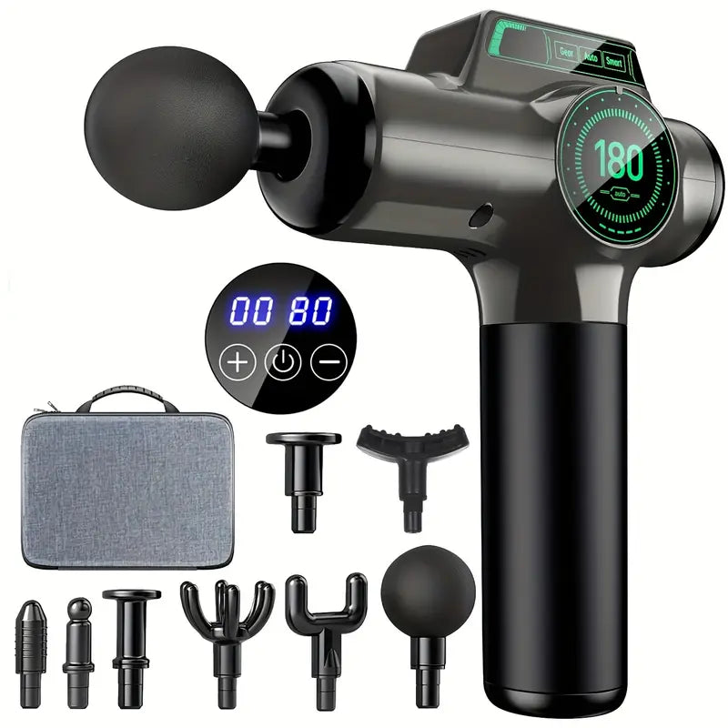 Pistolet de massage musculaire électrique – Appareil de récupération sportive anti-douleur et relaxation