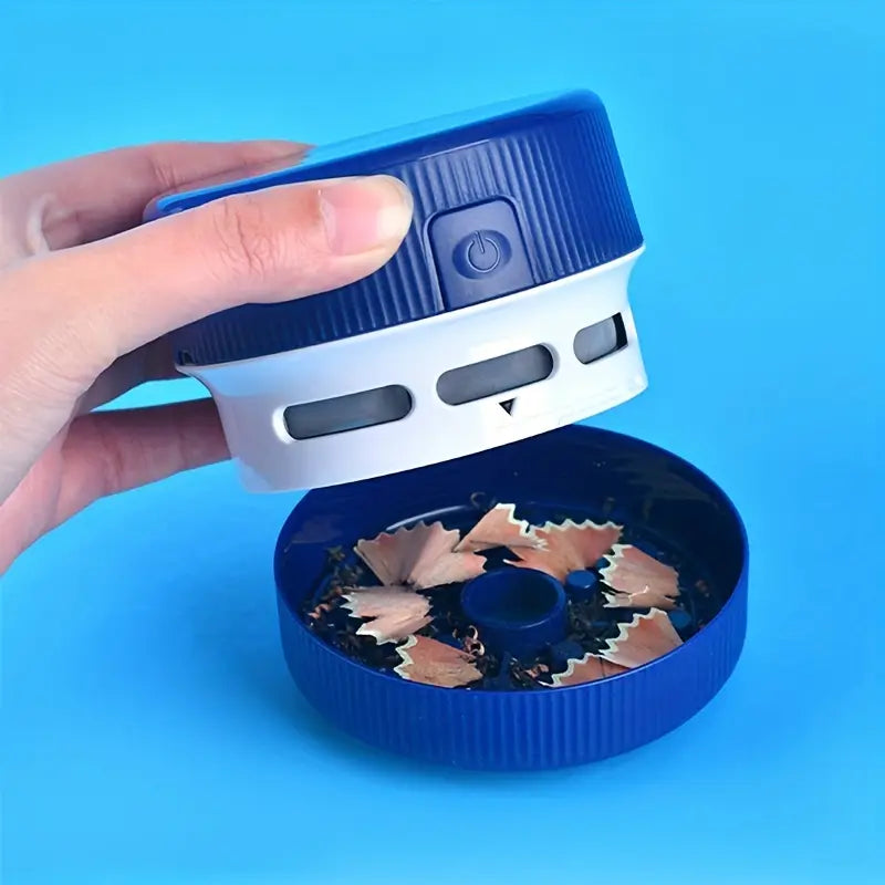 Taille-crayon électrique compact – Affûteur automatique avec réservoir amovible pour école et bureau