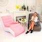 Chaise Longue Gonflable Rose – Fauteuil Relax pour Intérieur, Léger et Confortable