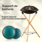 Support de Tambour en Bois – Trépied Pliable Antidérapant pour Djembé, Congas ou Bongos