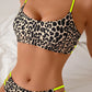 Ensemble Bikini Léopard à Lanières – Style Sauvage & Détails Sexy