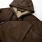 Manteau Épaissi en Polaire à Capuche pour Homme