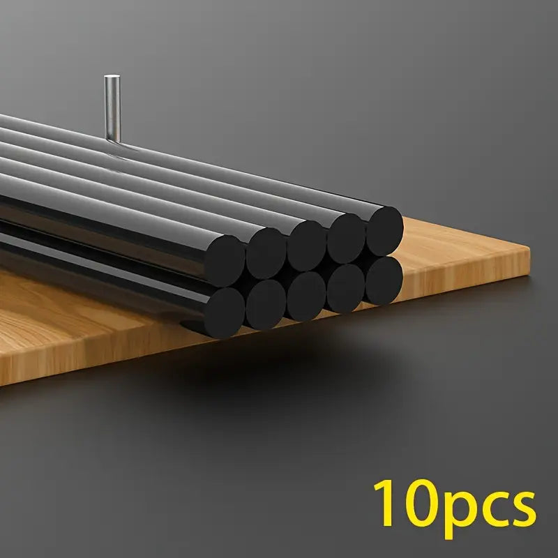 Bâtons de Colle Thermofusible Noire – Forte Adhérence pour Réparations, Assemblages et Travaux de Bricolage