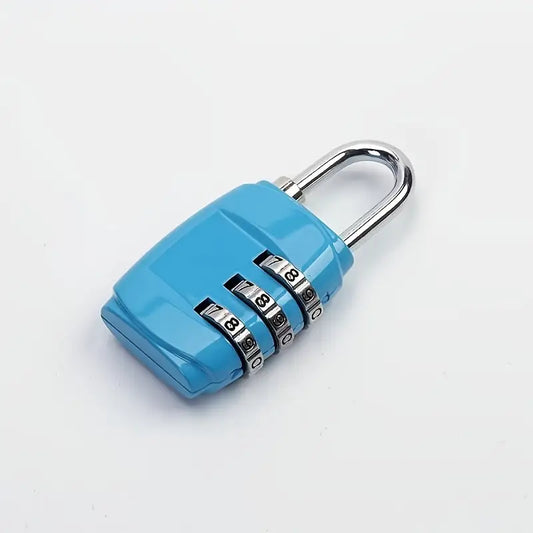 Cadenas à Code 3 Chiffres – Serrure de Sécurité Antivol pour Casier, Valise, Sac ou Casier de Sport