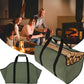 Sac de Transport de Bois de Chauffage Extérieur – Grande Capacité et Durable pour Camping, Feu de Camp et Jardinage