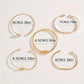 Lot de bracelets manchettes femme dorés – Bijoux élégants minimalistes tendance