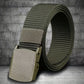 Ceinture militaire homme en nylon – Accessoire résistant avec boucle solide, idéale pour sport et plein air