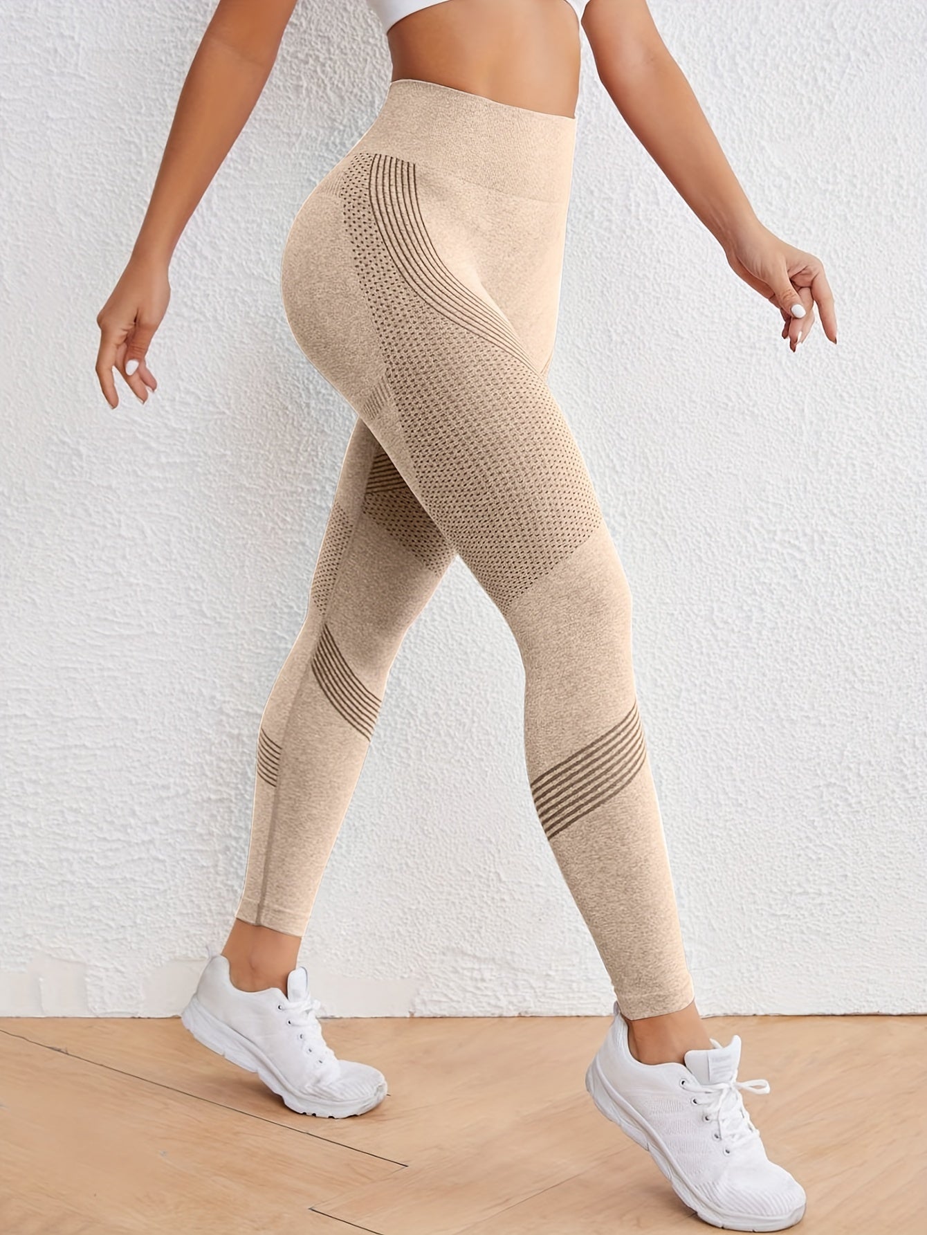 Pantalon de Yoga Sans Couture Taille Haute