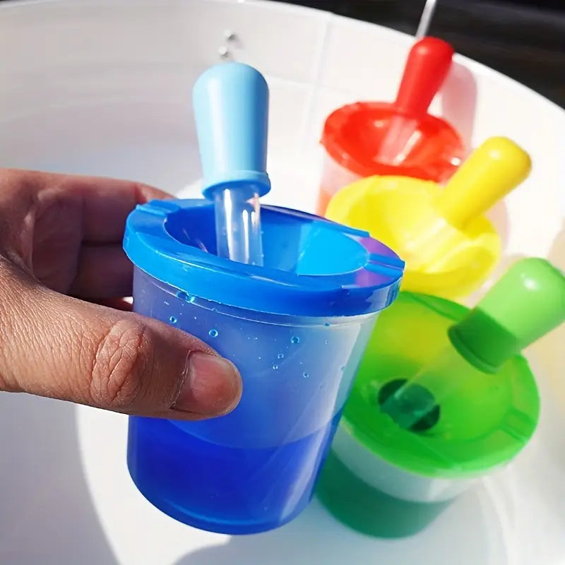 Set de jeux d’eau coloré avec pipettes et gobelets – Jouet éducatif et ludique pour enfants