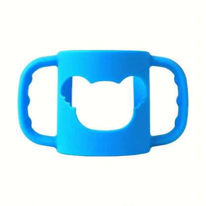 Poignée en silicone pour biberon – Accessoire antidérapant à double prise