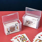 Boîte de rangement transparente pour cartes à jouer – Accessoire pratique et durable