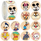 Autocollants Disney Personnages – Stickers Mickey, Minnie, Winnie et Amis pour Ordinateur Portable et Tablette