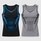 Débardeur Gainant Homme – Maillot de Corps Compression Maintien, S à 7XL