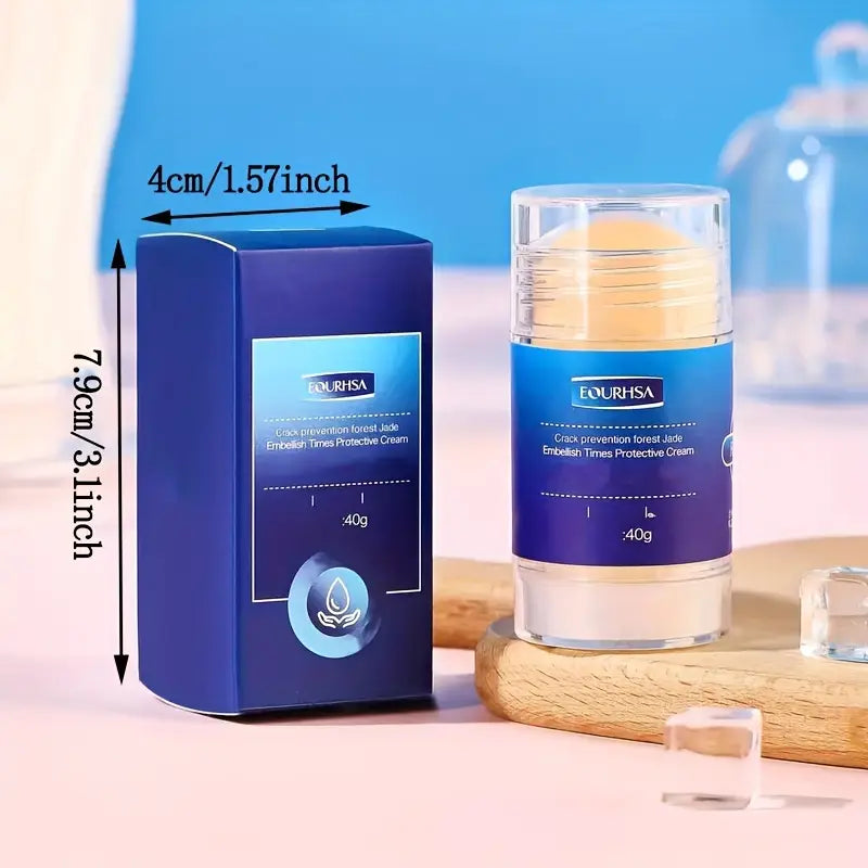 Stick Hydratant Anti-Crevasses 40g – Crème Protectrice Apaisante pour Peau Sèche et Abîmée