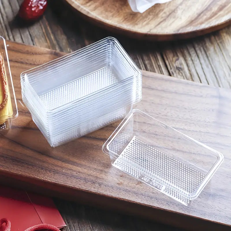 Sachets Plastiques Alimentaires Transparente avec Plateau – Emballage Individuel pour Biscuits et Pâtisseries