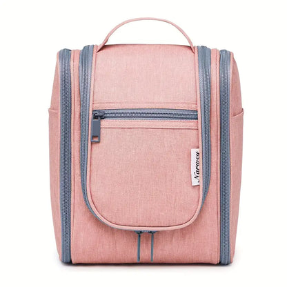 Trousse de toilette noire grande capacité  Pochette voyage pratique et élégante