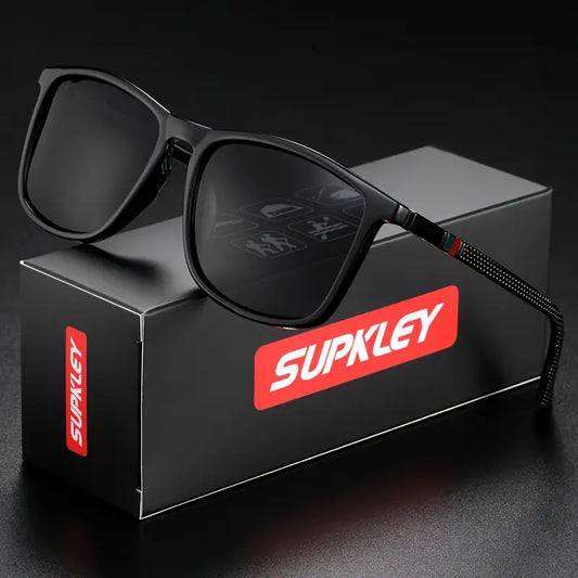 Lunettes de soleil sport homme UV400 – Monture légère anti-reflets pour running, vélo et outdoor