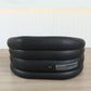 Canapé Gonflable 2 Places Noir et Beige – Sofa d’Appoint Confortable pour Salon ou Camping
