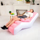 Chaise Longue Gonflable Rose – Fauteuil Relax pour Intérieur, Léger et Confortable