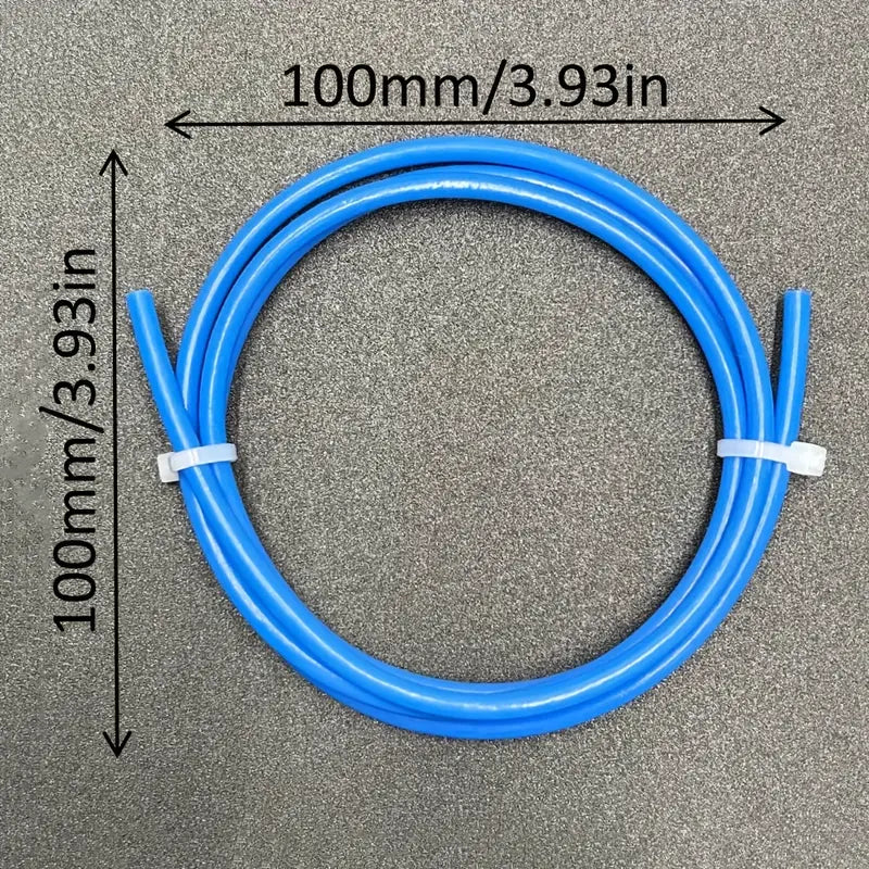 Tube PTFE pour Imprimante 3D – Conduite de Filament Haute Précision, Résistant à la Chaleur, Plusieurs Couleurs Disponibles