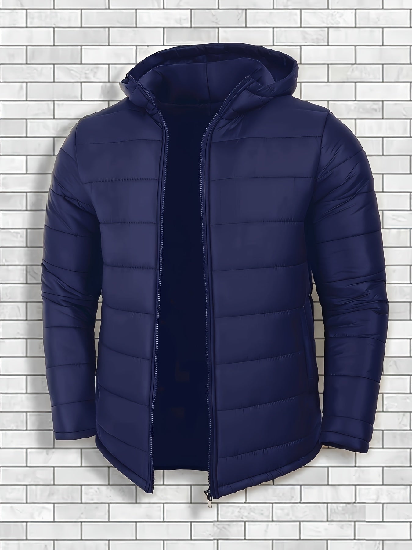 Fat Brother Plus Size Homme Extérieur Coupe-Vent Épaissi Chaud