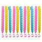 Bigoudis Spirales Magiques Sans Chaleur – Lot de 20 Curlers Colorés pour Boucles Définies Facilement