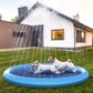 Tapis de Jeu d’Eau pour Enfants Fontaine Splash Gonflable Extérieure, Idéal Jardin & Été
