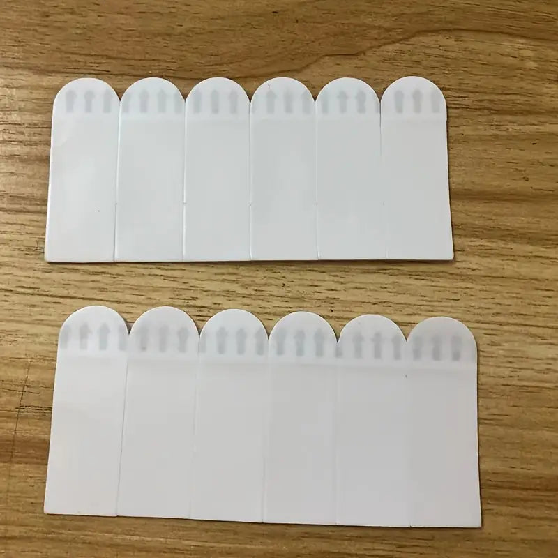 Attaches murales adhésives sans perçage – Crochets transparents repositionnables pour cadres, déco et objets légers
