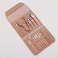 Trousse Manucure et Pédicure 16 Pièces – Kit Professionnel Coupe-Ongles et Soins des Mains et Pieds avec Étui Compact