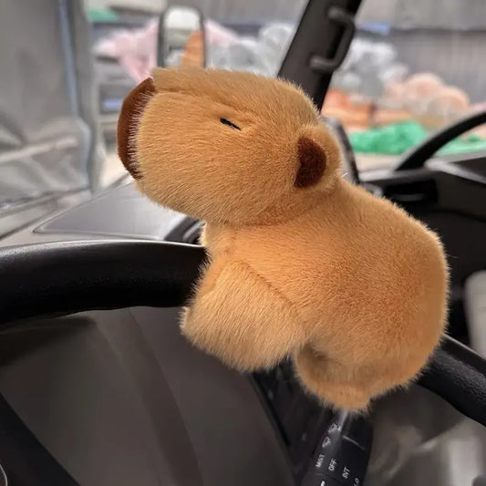 Peluche capybara marron – Jouet doux et mignon, accessoire décoratif et câlin