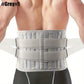 Ceinture lombaire de maintien renforcée – Soutien dos avec baleines métalliques pour sport et rééducation