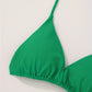 Bikini Femme 2 Pièces à Nouer – Maillot de Bain Triangle Dos Nu, Style Plage & Été Séduisant