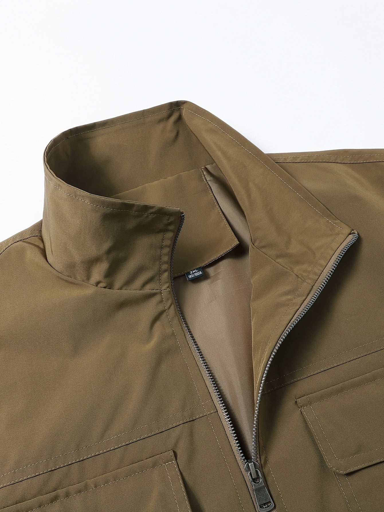 Veste d'extérieur grande taille pour homme