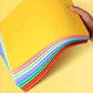 Papier Origami Coloré 50 Feuilles – Papier Pliage Multicolore pour Origami, Scrapbooking et Loisirs Créatifs